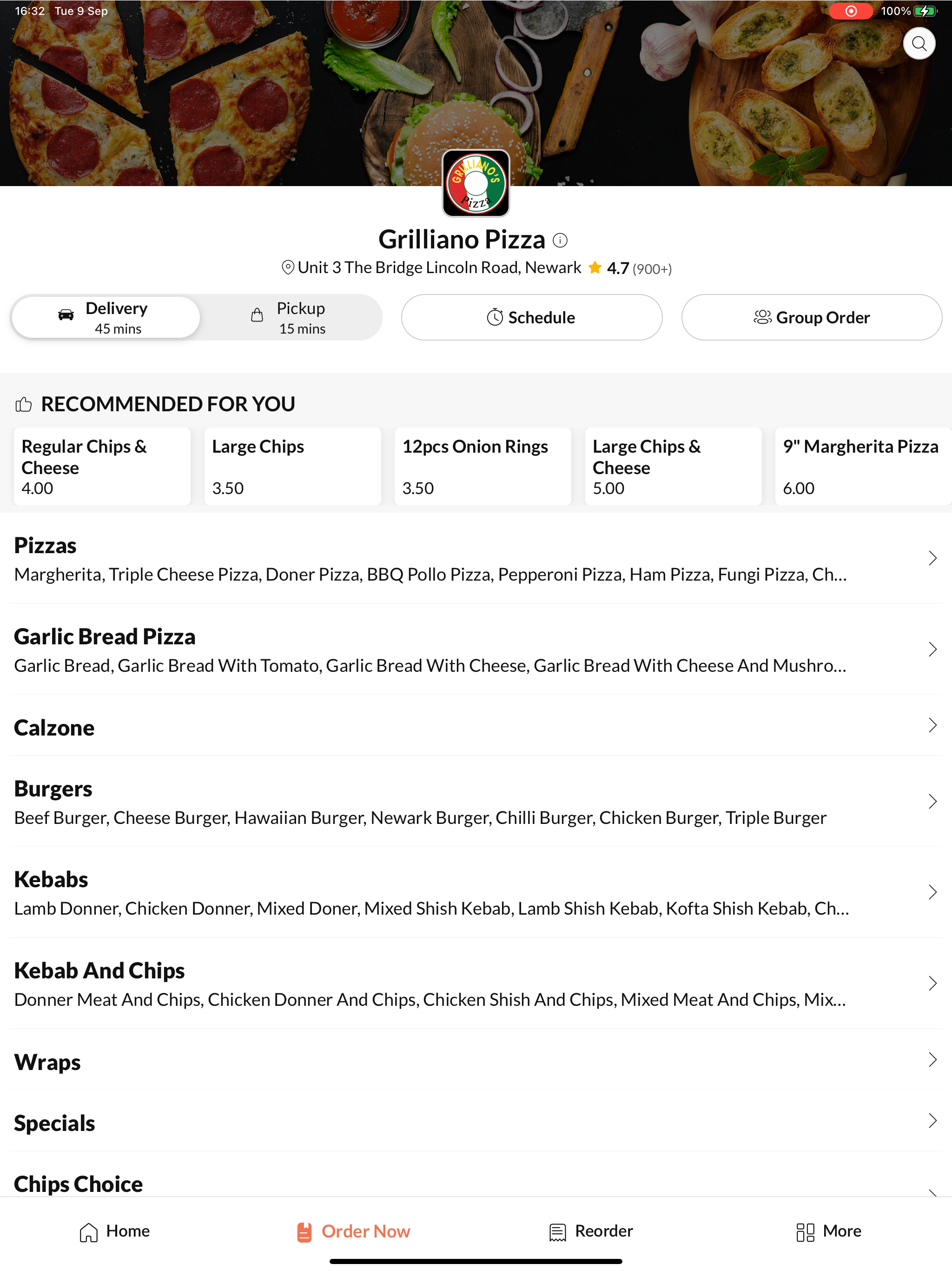 Grilliano Pizza screenshot 6