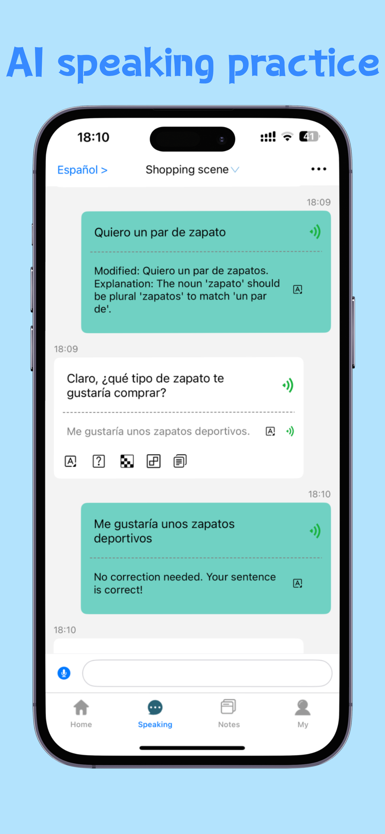 OkSpeak:Learn words