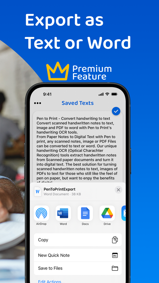 #6. PenToPRINT Handwriting to Text (iOS) 由: Serendi LTD
