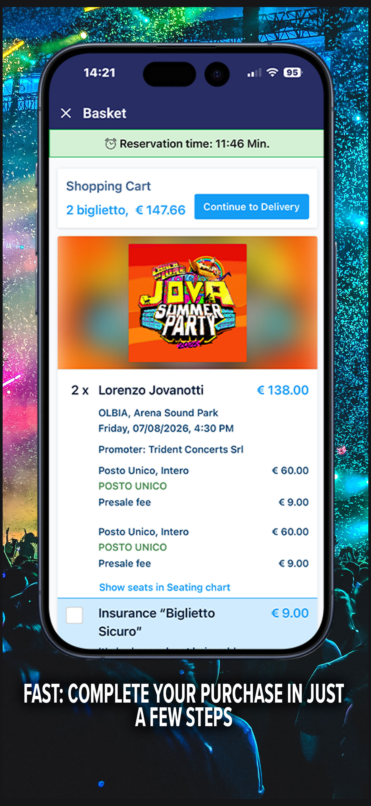 TicketOne: Tickets for Events screenshot 3