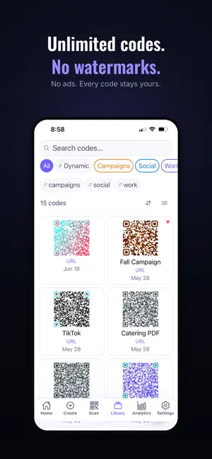 QR Studio - QR Code Generator screenshot 2