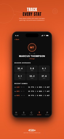 Live Basketball Scores screenshot
