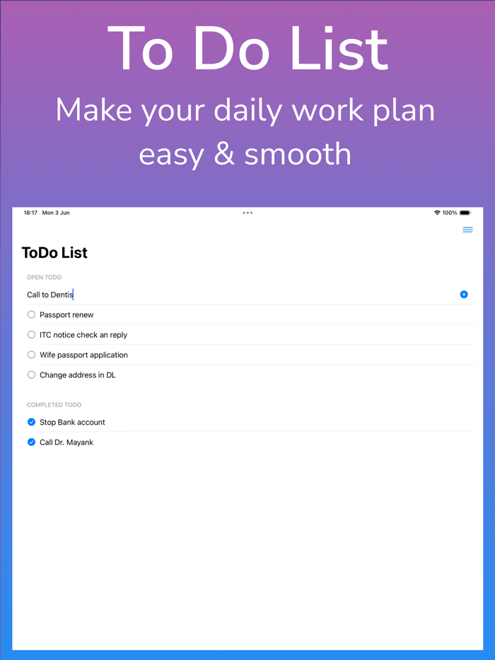 To‑Do List Daily Task Planner