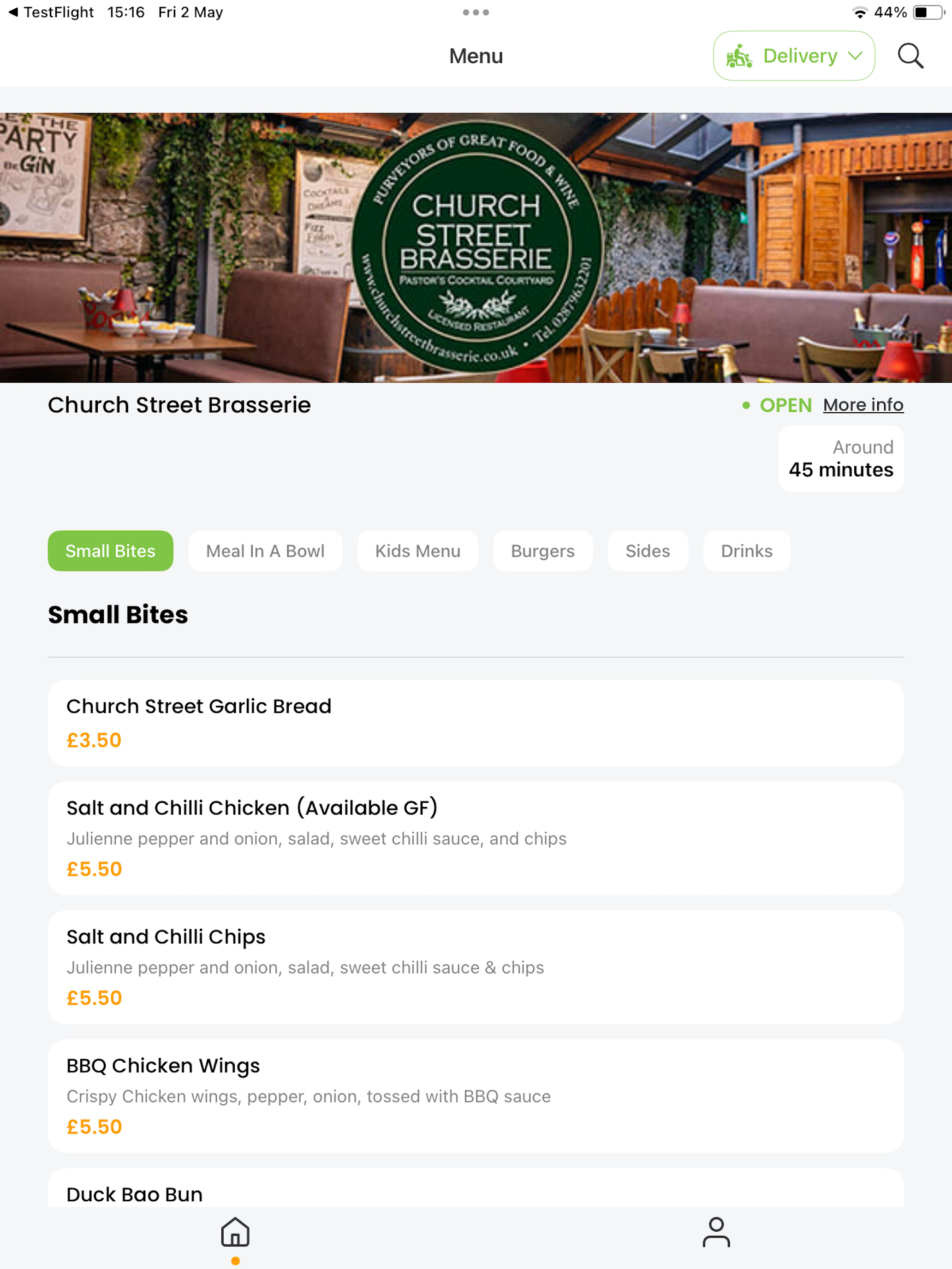Church Street Brasserie screenshot 5