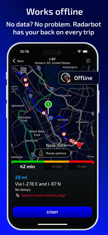 Radarbot: Speed Camera GPS App screenshot 7 of 7