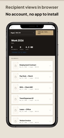 Papel: Receipt & Doc Organizer Screenshot 5 of 5