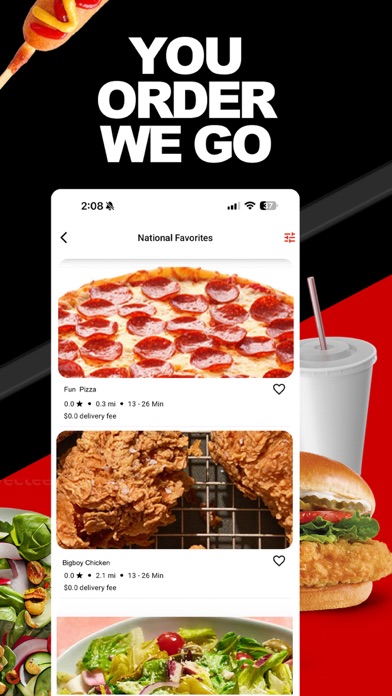 YUM2GO - CUSTOMER Screenshot