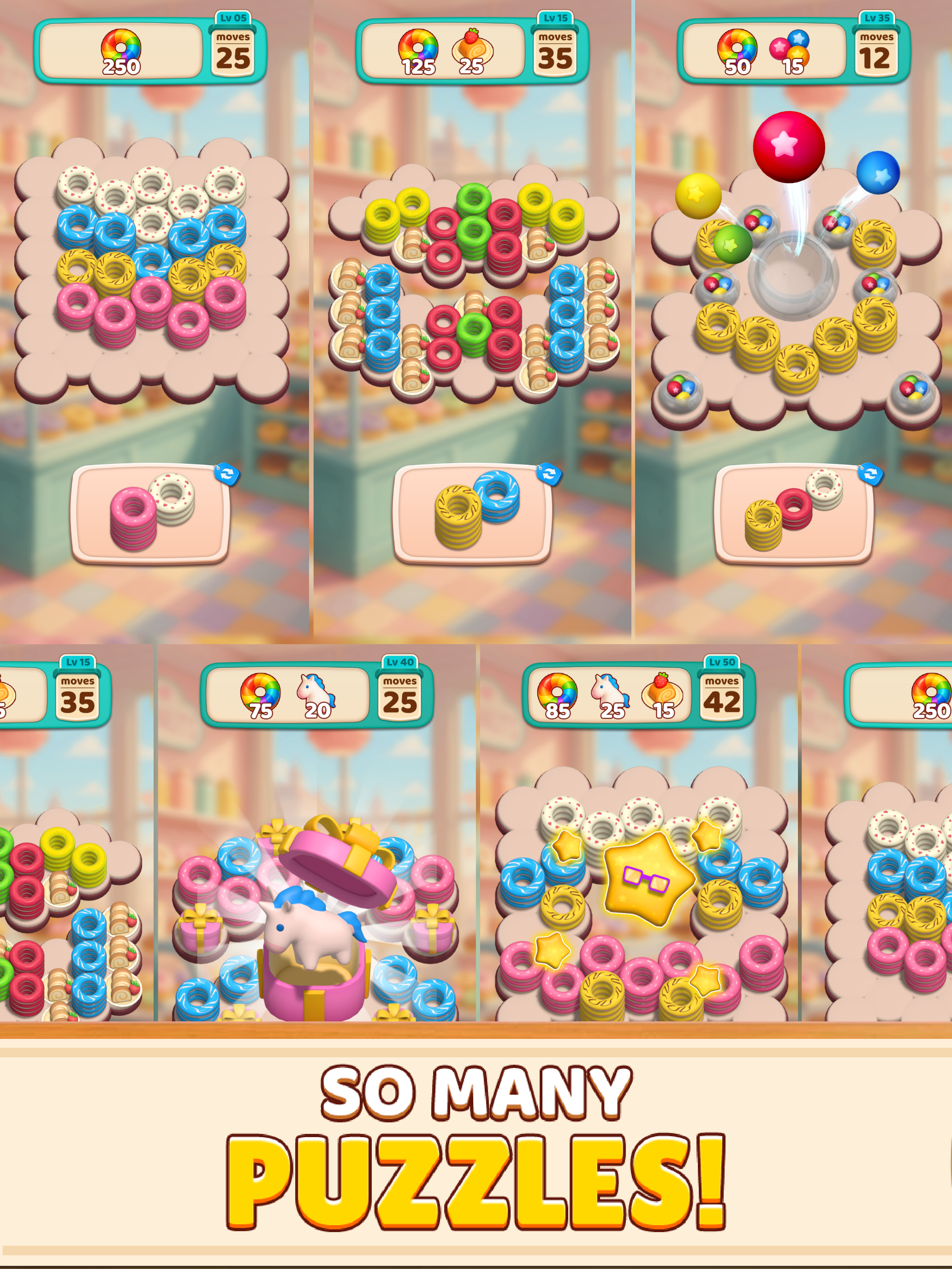 Donut Sorting 3D screenshot 9