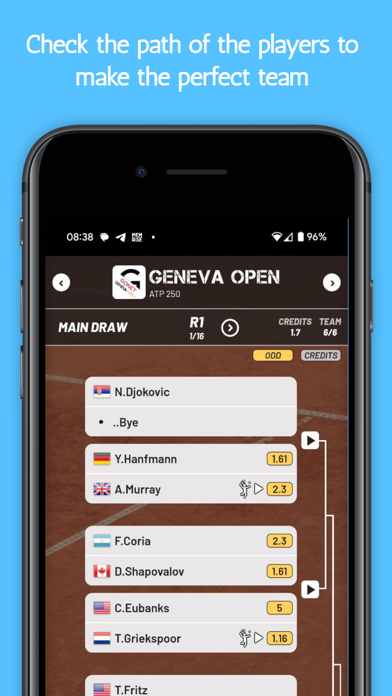 Smash It - Fantasy Tennis Screenshot