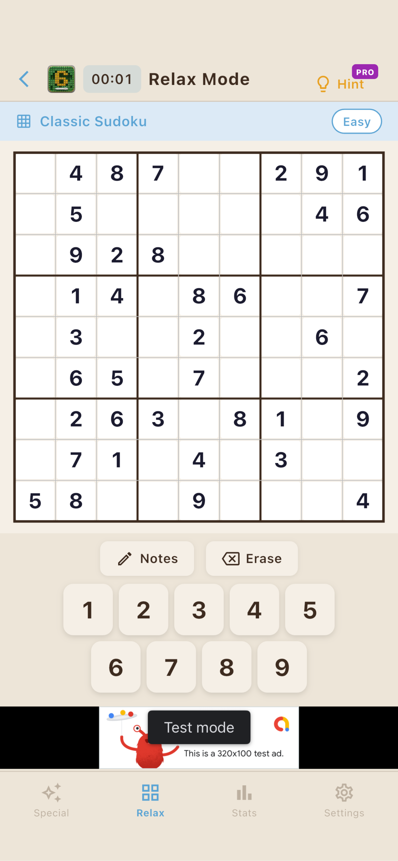Mini Sudoku: 6x6 Puzzles