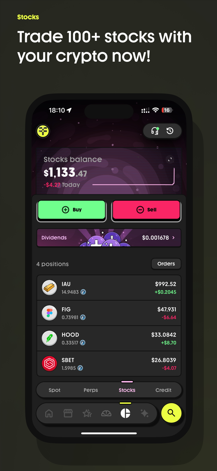 Mass - DeFi but mobile screenshot 4
