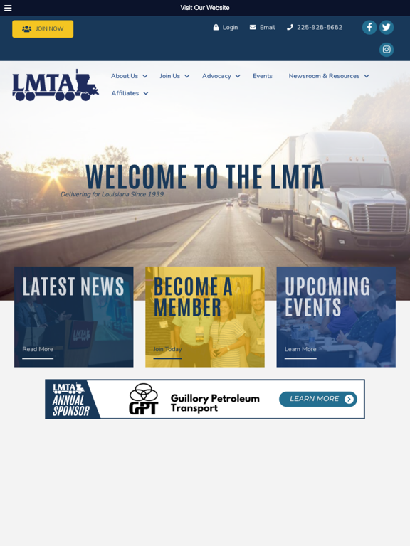 LA Motor Transport Association iPad screenshot 2 - Business app