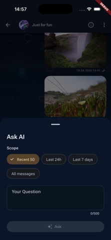 OctoChat – AI Live Translation screenshot