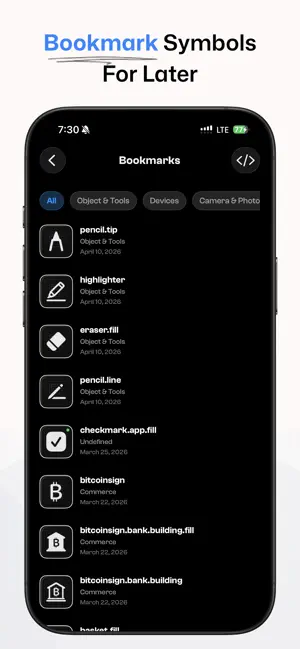 SF Catalog: SF Symbols iPhone screenshot 6