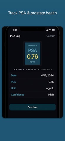 PSA Log: Prostate Tracker Screenshot 1 of 4