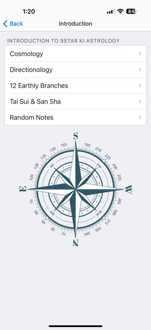 9 Star Ki Astrology Lite screenshot 2