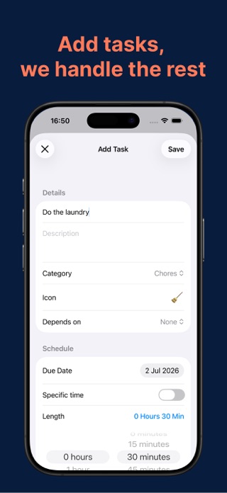 ADHD Planner: Focus, Tasks Screenshot 2 of 6