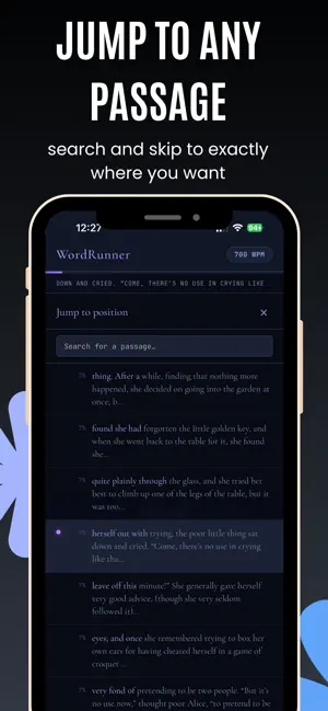 Word Runner - Speed Reading screenshot 4