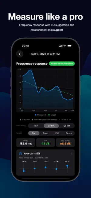CarSweep: Car Audio & Room EQ screenshot 1