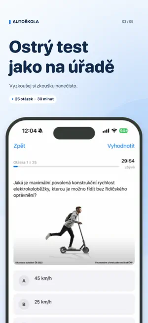 Autoškola 2026: Testy řidičák screenshot 3