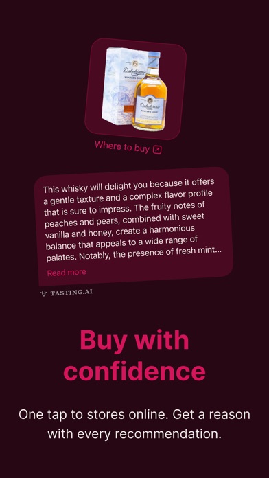 Tasting.ai Screenshot