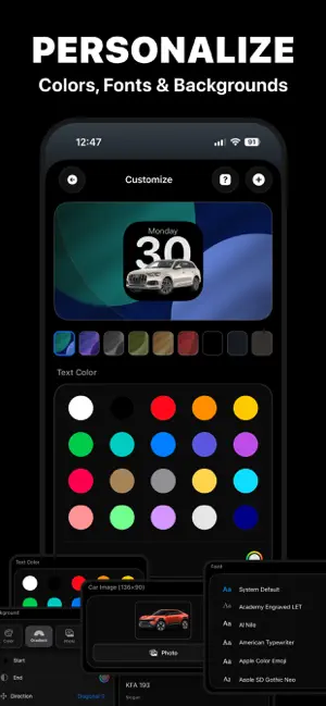Car Sounds Dashboard Widget HD screenshot 3