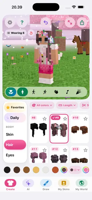 Custom Skin Creator HD screenshot 2