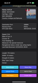 Seawatch24 Marine Traffic AIS screenshot