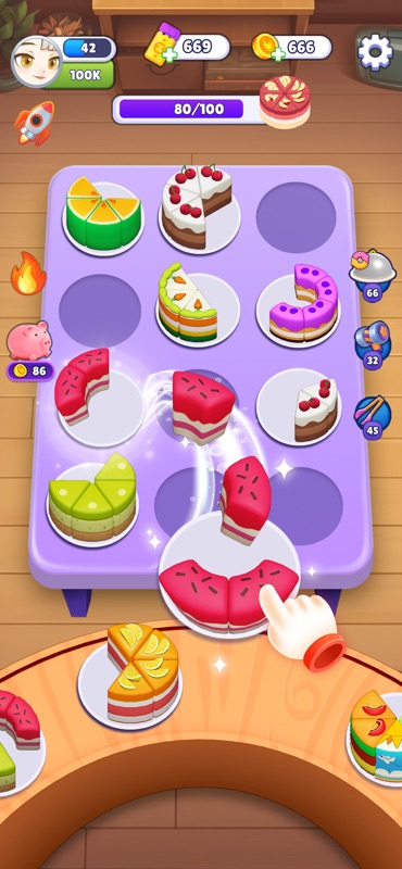 Cake Sort - Color Puzzle Game screenshot 6