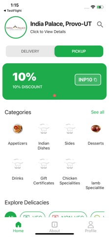 India Palace Provo screenshot