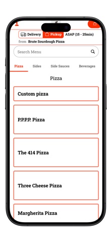 Brute Sourdough Pizza screenshot