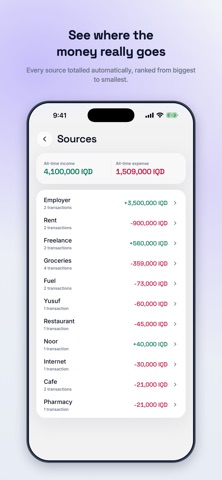 Wise Money - Budget Tracker Screenshot 4 of 6