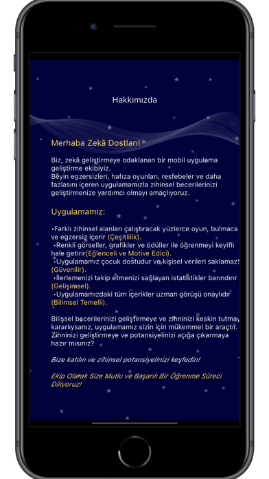 Zeka Gemisi Screenshot