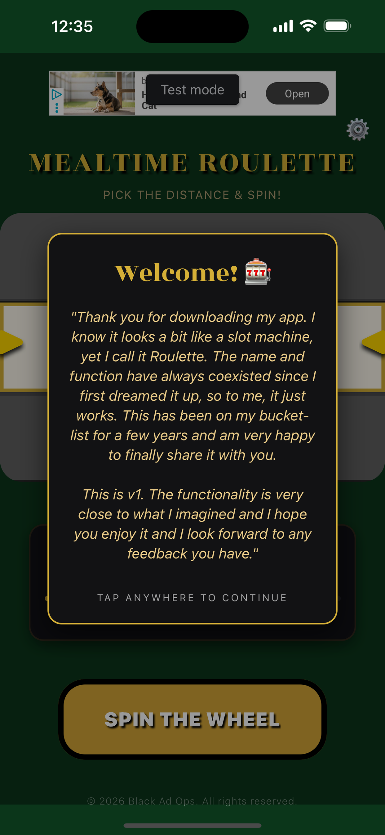 Mealtime Roulette screenshot 4