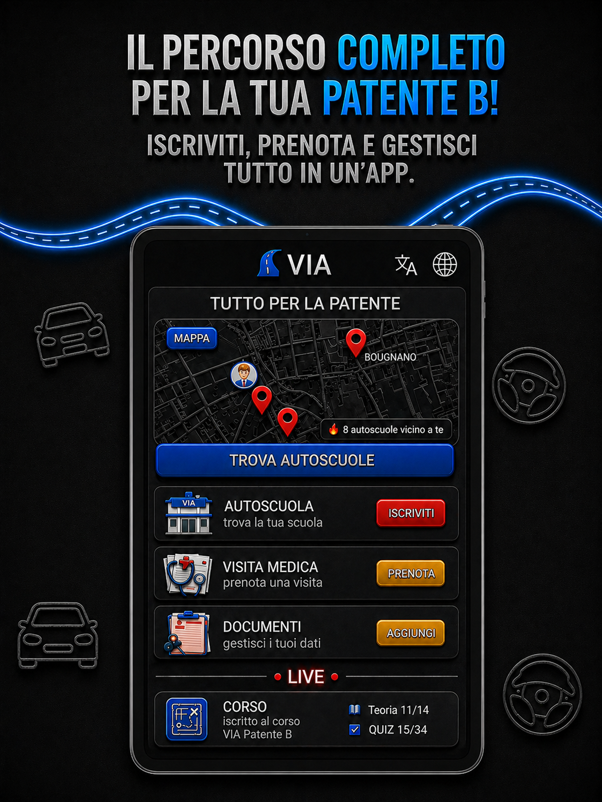 VIA Patente B - QUIZ e Teoria screenshot 17