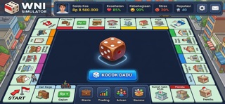 WNI Simulator: Hidup & Cuan Screenshot 1 of 4