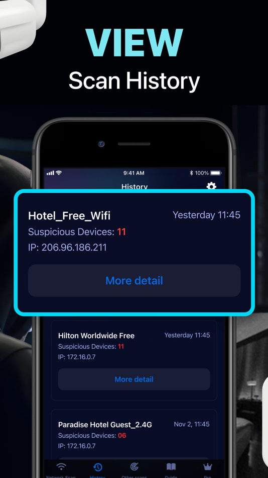 #4. Hidden Camera Detector FindSpy (iOS) От: Kain Suite Pte. Ltd.