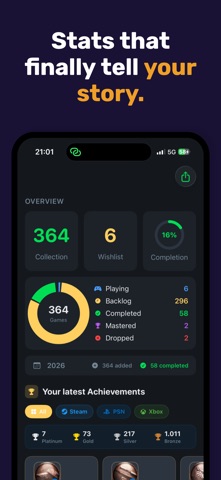 Backloggr - Video Game Tracker Screenshot 8 of 9