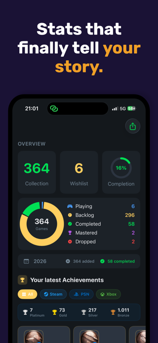 Backloggr - Video Game Tracker Screenshot 8 of 9
