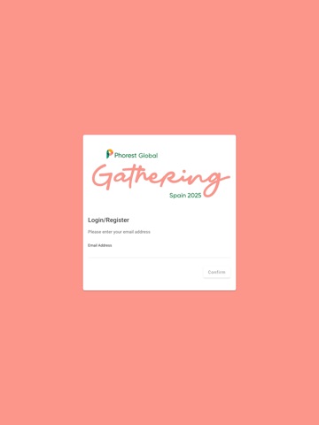 Phorest Global Gathering 2025 iPad screenshot