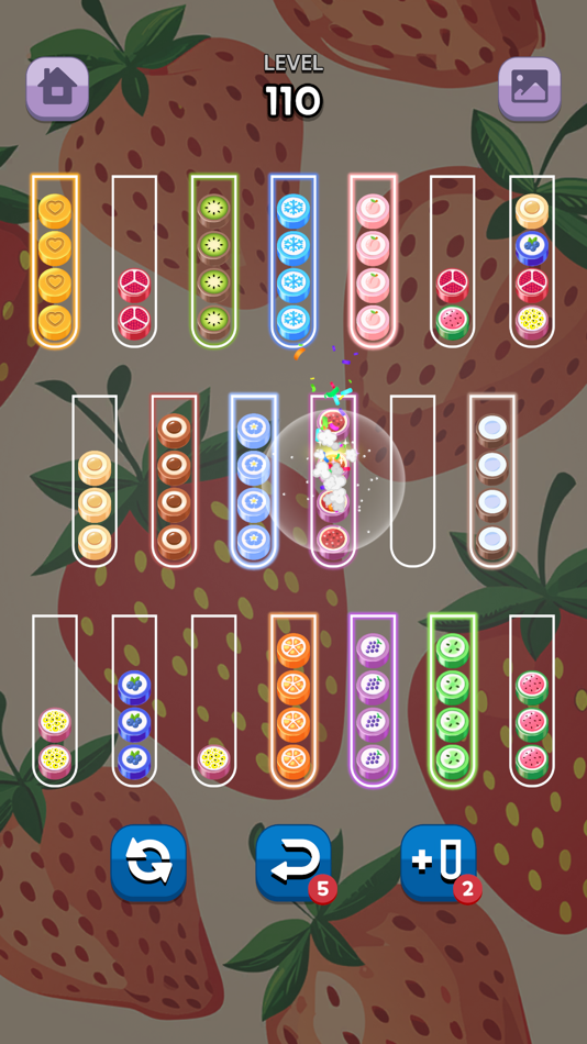 #4. Candy Sort Game (iOS) 由: seojin kim