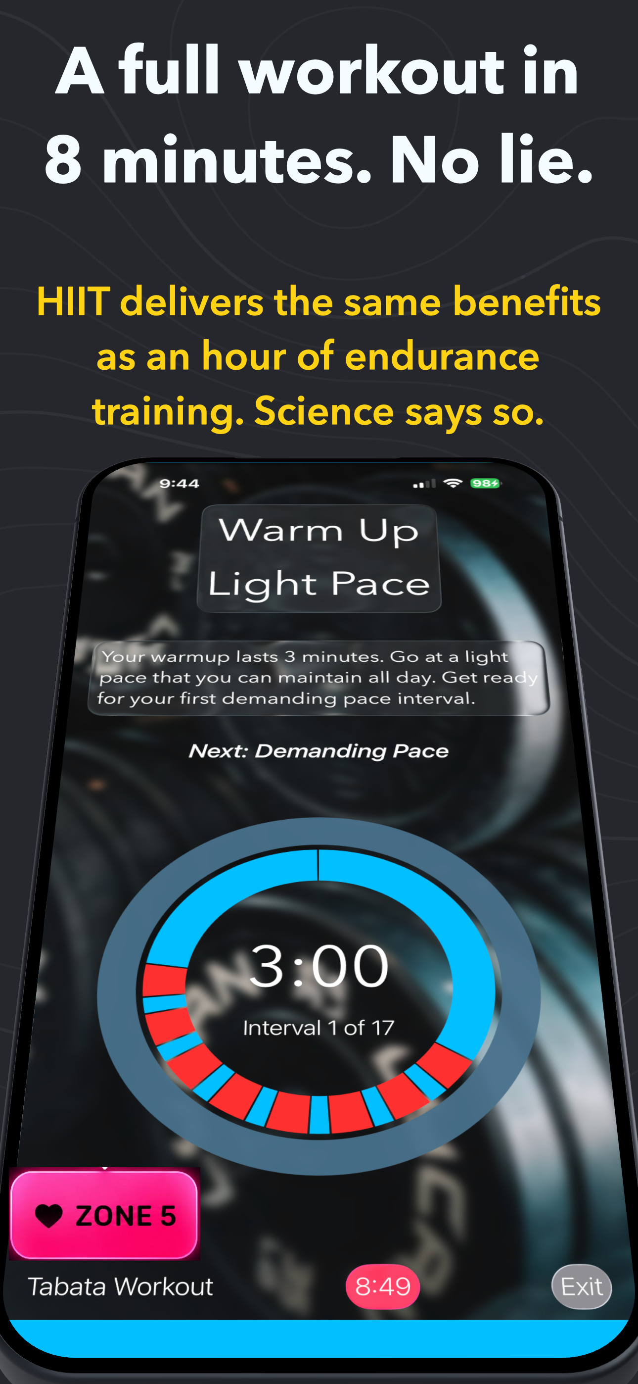 Max Workout: Zone 2 HIIT VO2