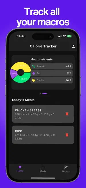 Calorie Counter Bro screenshot 3