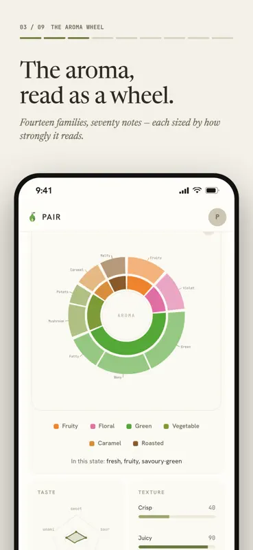 PAIR: Food & Flavor Pairing screenshot 3 of 9