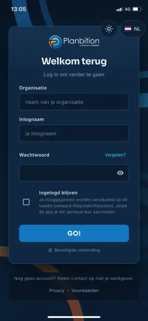 Planbition Go! screenshot 1