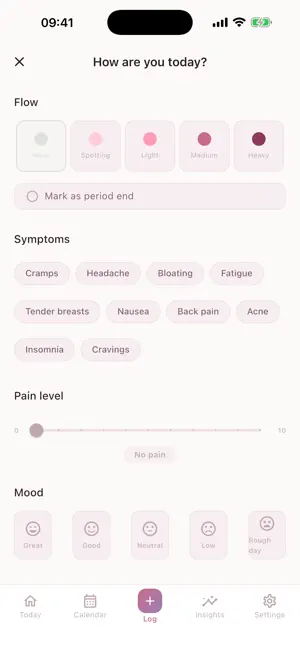 Rhythm - Period & Cycle screenshot 4