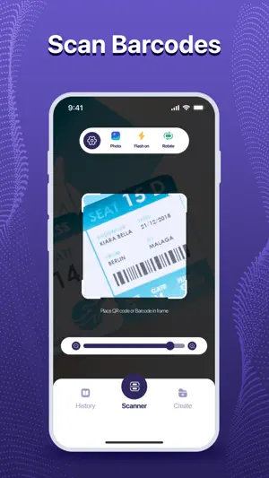 QR Scanner and Barcode Reader screenshot 3