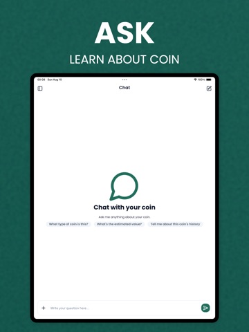 Coin Identifier - Coinby iPad screenshot