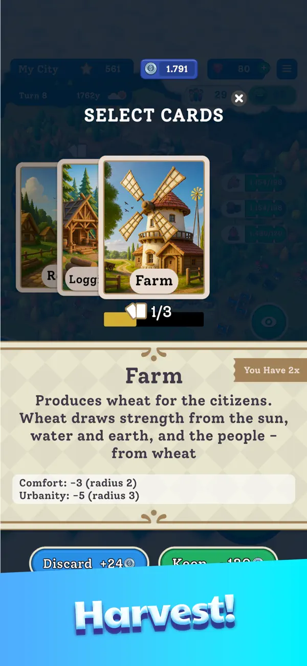 Village Tales Hack screenshot 3 - iOS game interface