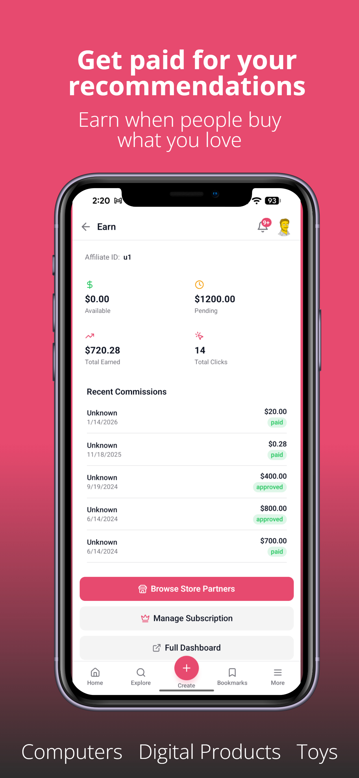 fav.ing - a social list app screenshot 5